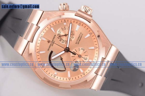 Vacheron Constantin Overseas Dual Time Watch Rose Gold 47450/000R-9405 Replica